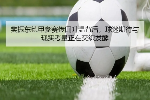 樊振东德甲参赛传闻升温背后，球迷期待与现实考量正在交织发酵